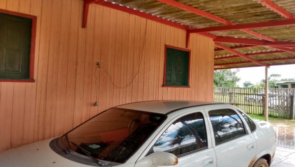 Polícia Civil recupera veículo roubado em área rural de Senador Guiomard